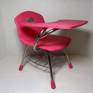 The New York Doll Collection Pink Back To School Desk For 18” Dolls Y2K Style